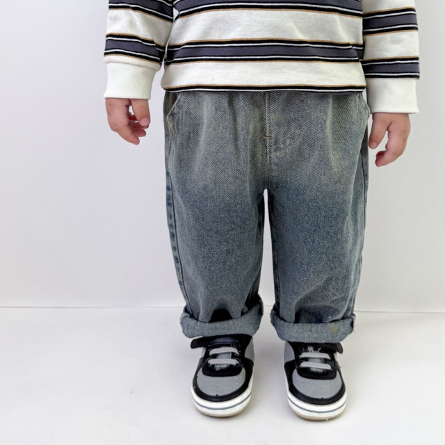 ꒰73-120cm꒱ 漸層牛仔休閒褲