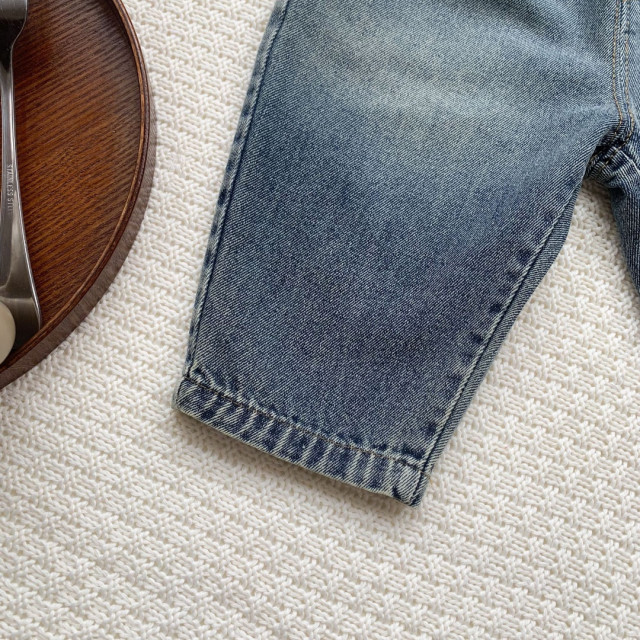 ꒰73-120cm꒱ 漸層牛仔休閒褲