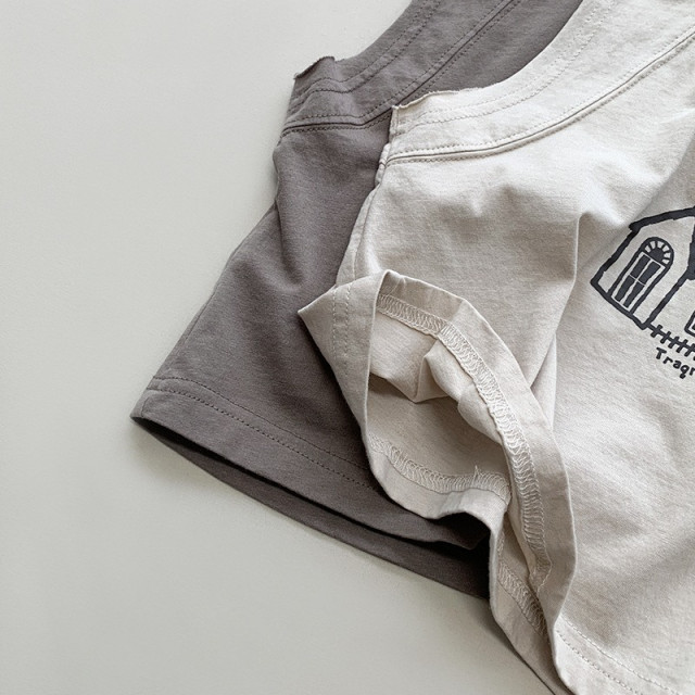 ꒰80-130cm꒱夏日溫馨小房子背心