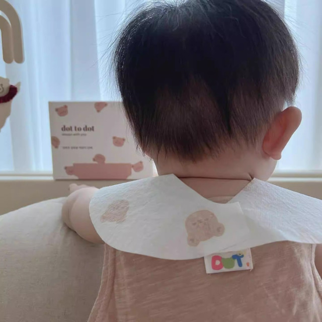 寶寶一次性小熊圍兜 20入/盒