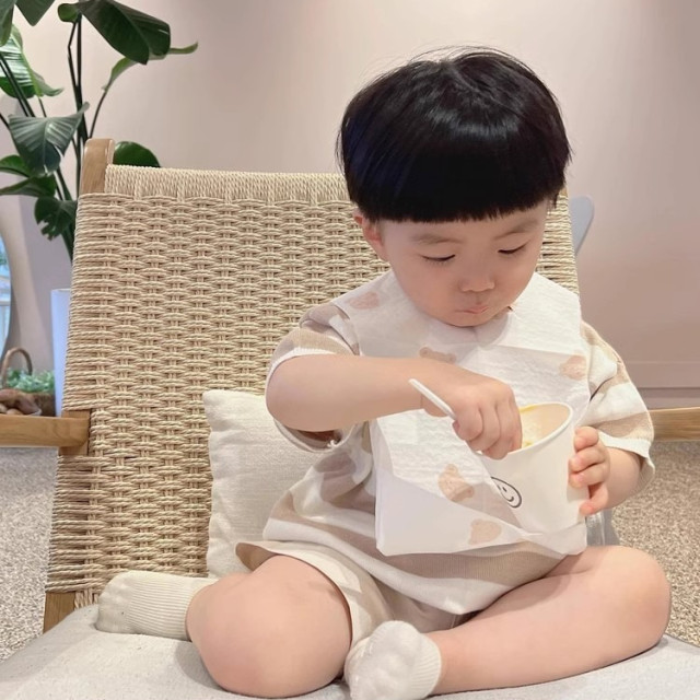 寶寶一次性小熊圍兜 20入/盒