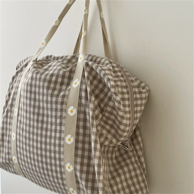 ꒰防潑水꒱ 浪漫小雛菊大容量睡墊收納袋