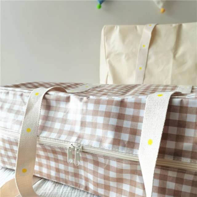 ꒰防潑水꒱ 浪漫小雛菊大容量睡墊收納袋