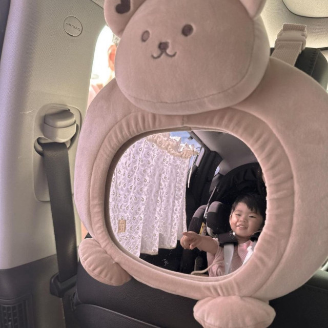 寶寶座椅反向鏡 車用反光鏡 