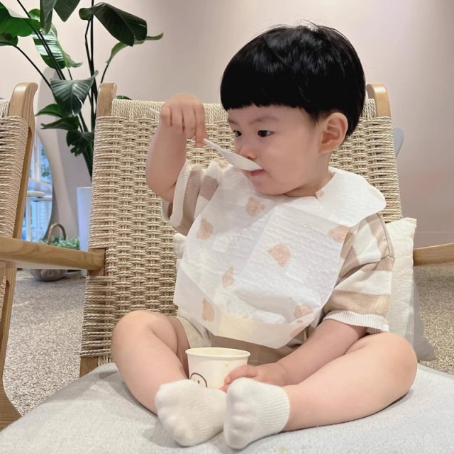 寶寶一次性小熊圍兜 20入/盒