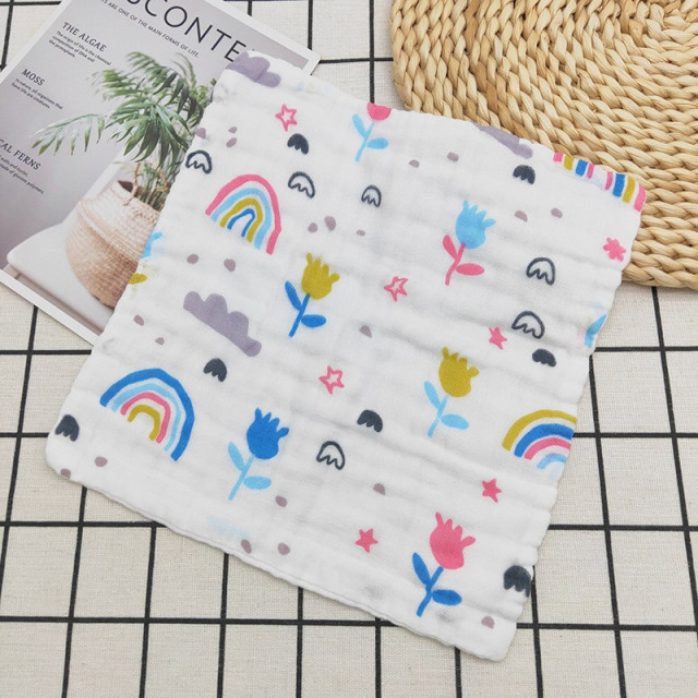 ꒰口水怪必備꒱六層紗多用途口水巾 10入/組