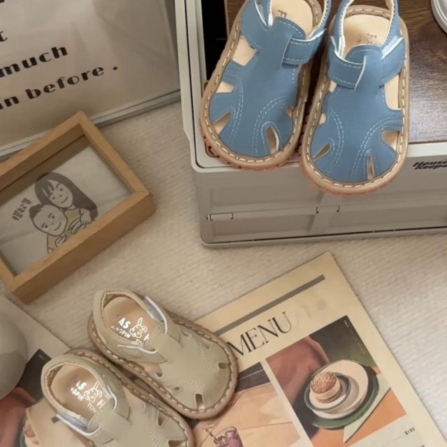 小店長寶寶時期的啾啾鞋