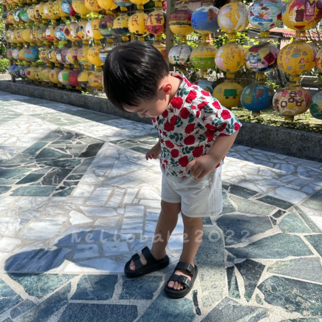 ꒰親子꒱ 正港男子漢獻上玫瑰花