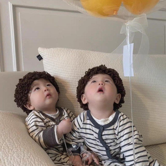 「現貨」媽咪不要鬧了 ~ 爆炸可愛假髮帽