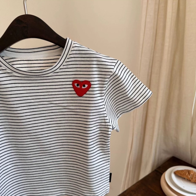 「現貨110cm」經典小愛心百搭上衣