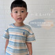 ꒰親子꒱夏季小馬條紋TEE