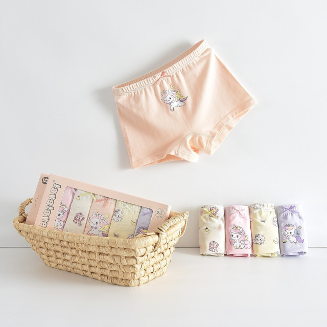 女童228-莫代爾平口內褲5入/組