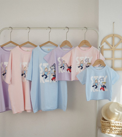 ꒰親子꒱夏日限定童真手足tee