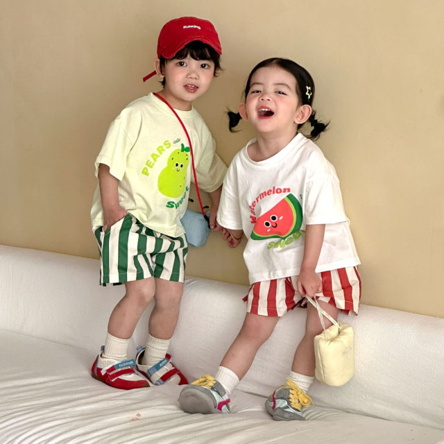 ꒰80-150cm꒱ 夏日西瓜酪梨搭整套