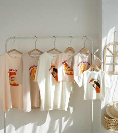 ꒰親子꒱夏日麵包小賊涼感tee