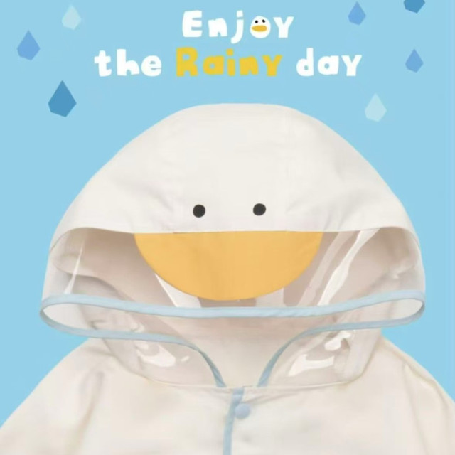小鴨子 小童雨衣