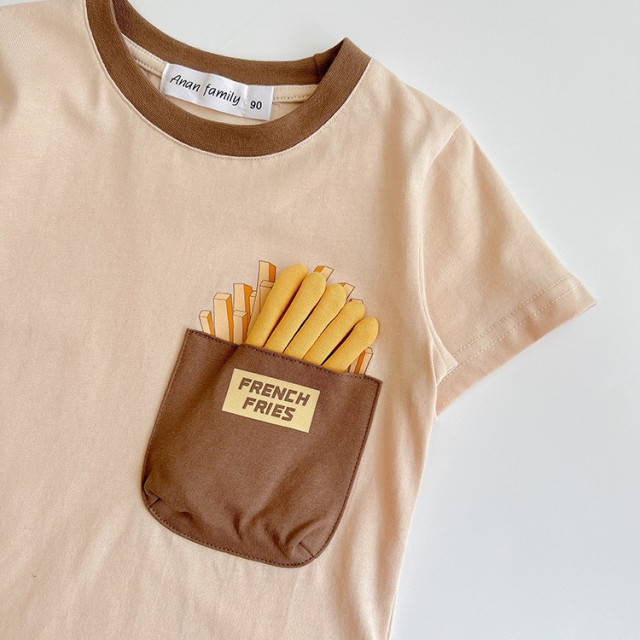 ꒰親子꒱夏日來包薯條TEE