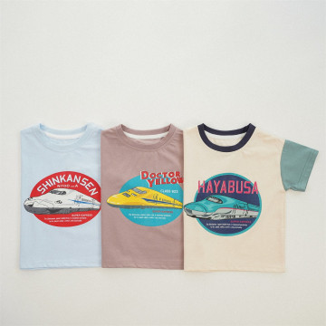 ꒰90-150cm꒱夏日新幹線系列tee