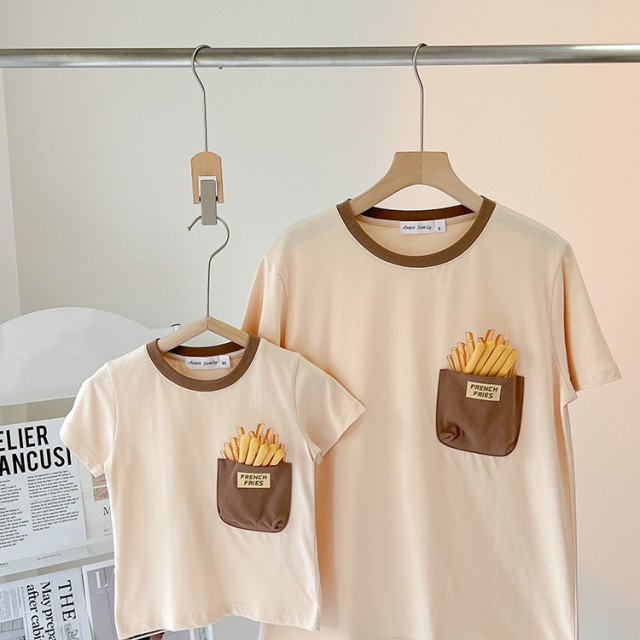 ꒰親子꒱夏日來包薯條TEE