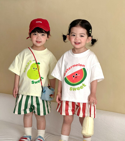 ꒰80-150cm꒱ 夏日西瓜酪梨搭整套