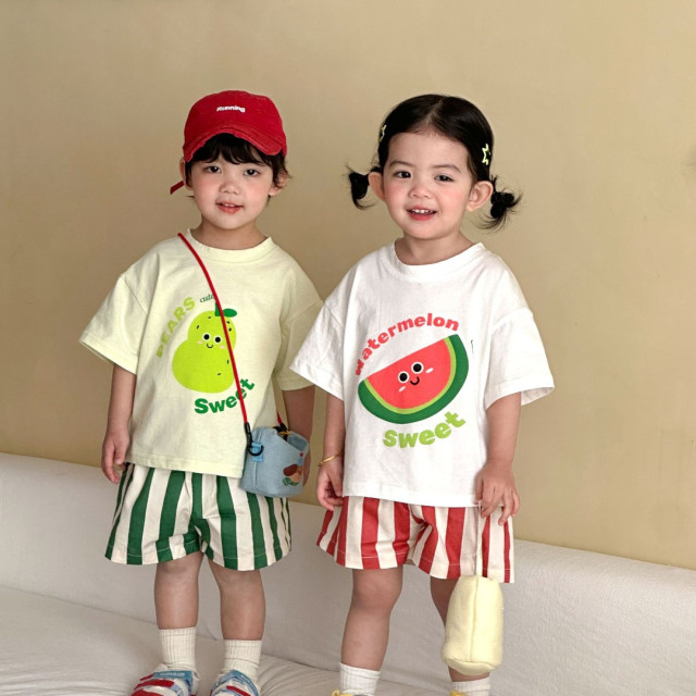 ꒰80-150cm꒱ 夏日西瓜酪梨搭整套