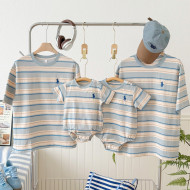 ꒰親子꒱夏季小馬條紋TEE